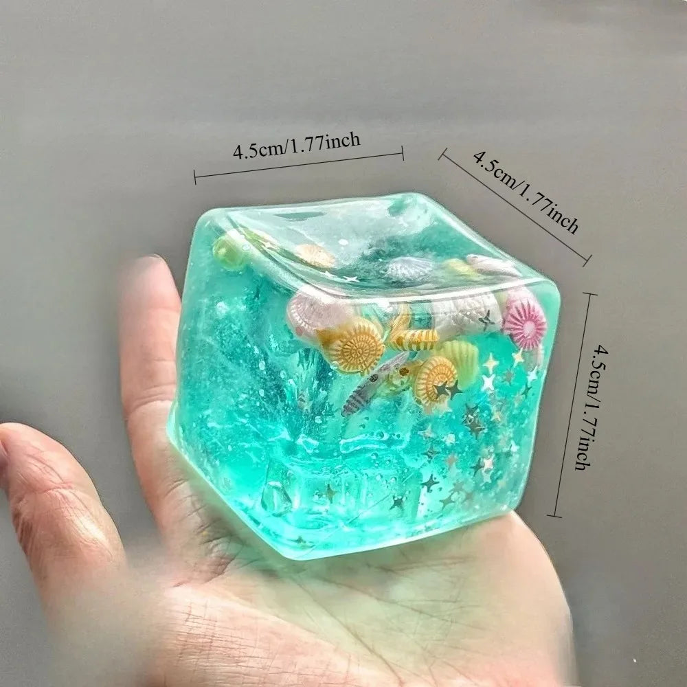 Squishy Stress Cube — 4-Pack