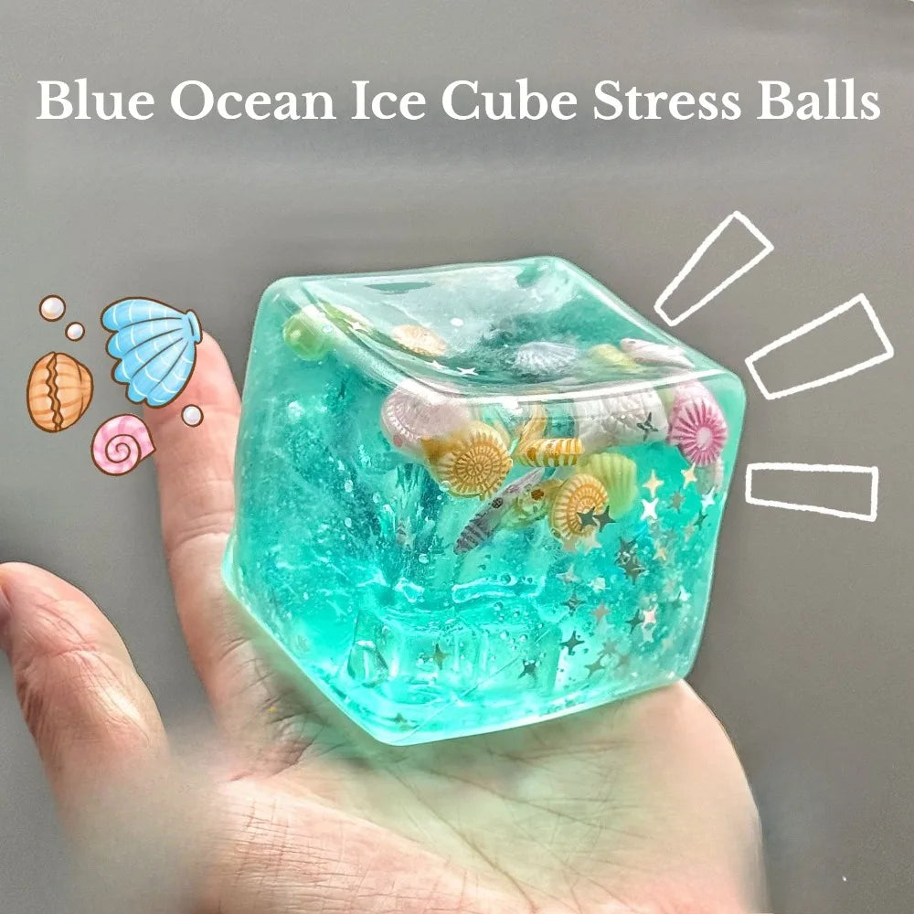 Squishy Stress Cube — 2-Pack
