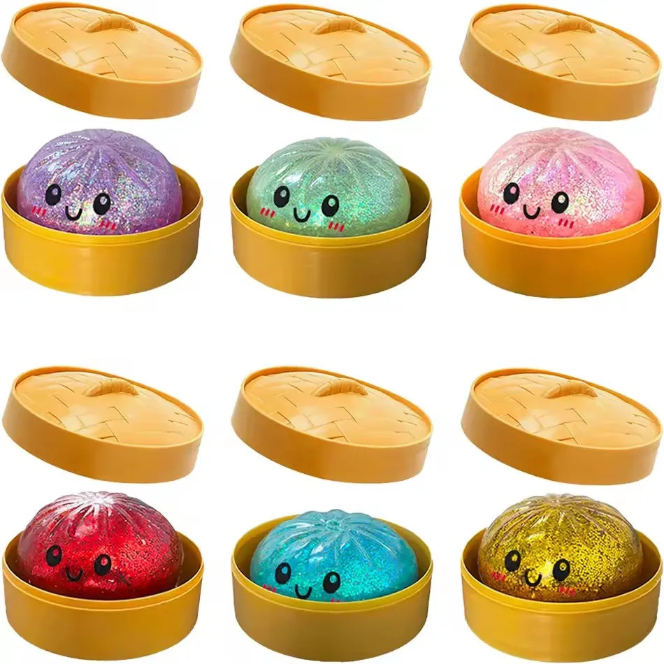 Mystery Dumpling Squishy — 3-Pack