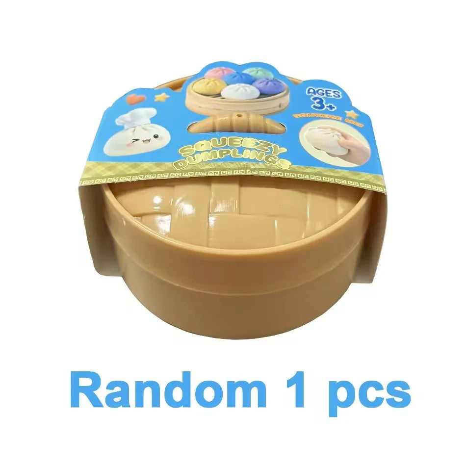 Mystery Dumpling Squishy — 3-Pack